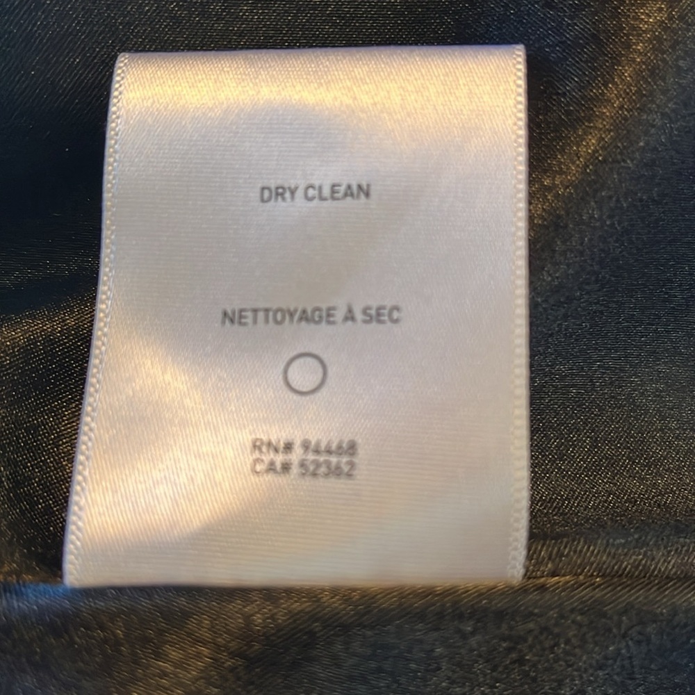 Laundry by Shelli Secal Black Wool Blend Coat w/oversized collar Size Small - Picture 14 of 15